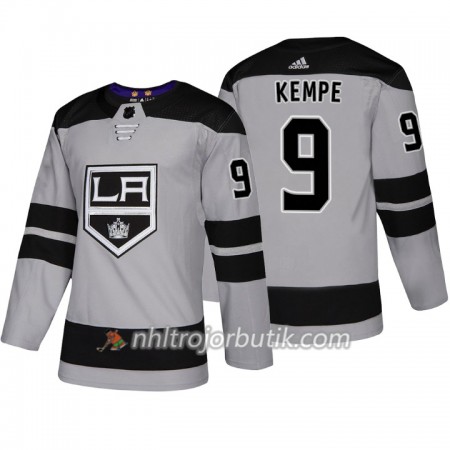 Män Ishockey Los Angeles Kings tröja Adrian Kempe 9 Alternate Adidas 2018-19 Authentic